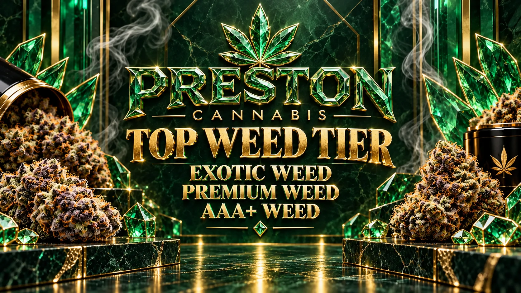 Preston Cannabis in Little Italy, Ottawa — Exotic, Premium and AAA+ top weed tiers